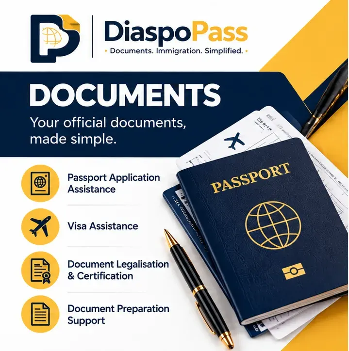 DiasporaPass – Document Preparation & Application Support, fotografia 2